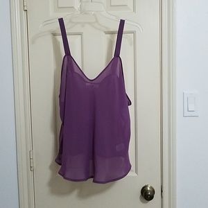 Coldwater Creek Sheer Camisole Top